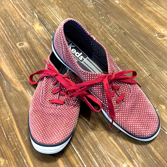 Keds Shoes Keds Tennis Shoes Size 1 Polka Dot Poshmark